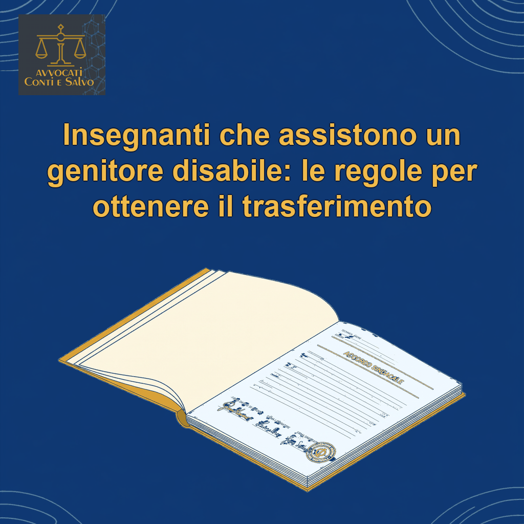 Legge 104 e trasferimento in un’altra provincia: da quest’anno la precedenza vale anche per il figlio che assiste il genitore (Cass. 27 luglio 2026, n. 24113)