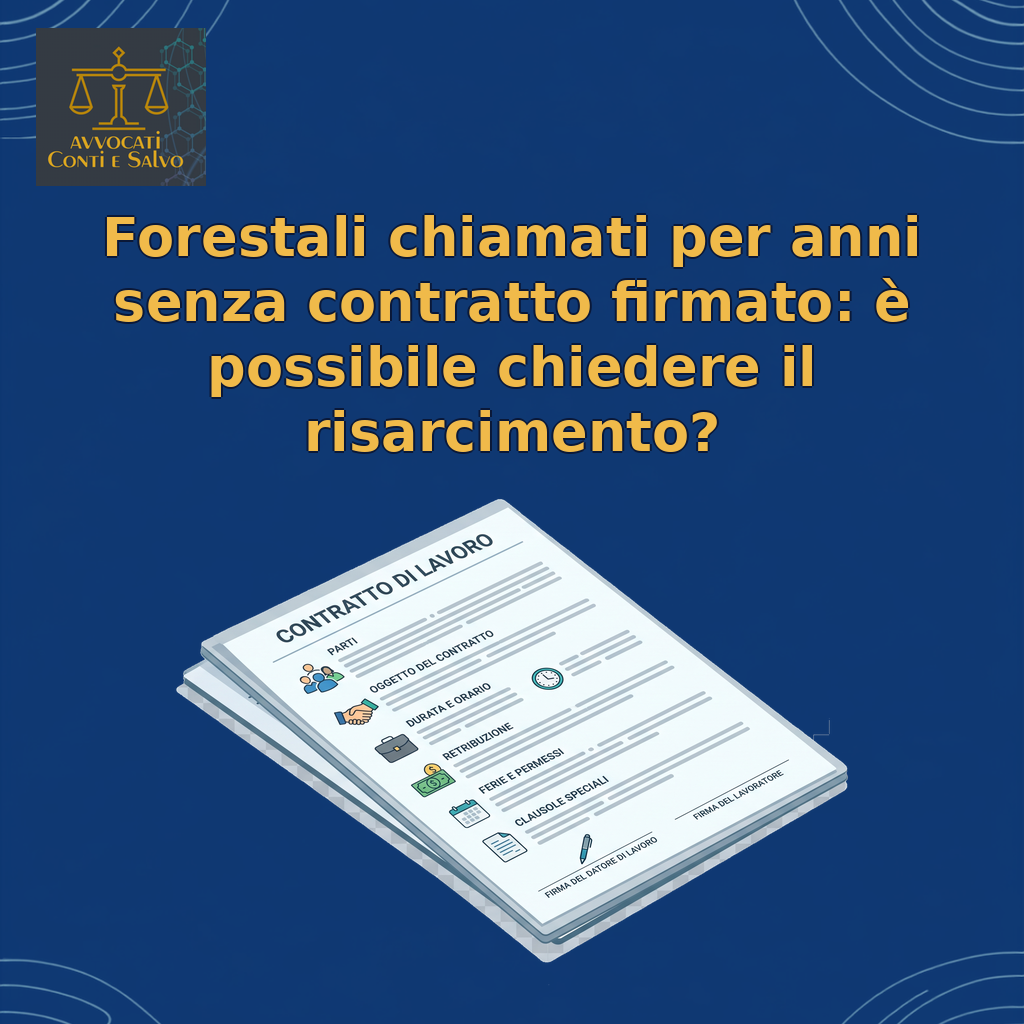 Contratti a termine dei forestali nella pubblica amministrazione nulli per difetto di forma scritta: il danno comunitario resta dovuto &mdash; Cass. civ., Sez. lavoro, 1&deg; febbraio 2024, n. 2998